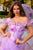 Romantic Floral Off the Shoulder  Ethereal  Dress AG0103
