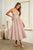 Strapless Tea Length Dress 6203S