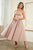 Strapless Tea Length Dress 6203S