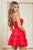 Strapless Ruffles Short Dress 2063S