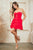 Strapless Ruffles Short Dress 2063S