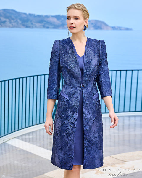 Sonia Pena Couture 1231005 Dress with Jacke – Sparkly Gowns