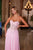Strapless Floral Appliquees Prom Dress Nox Anabel C1617