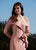 Ashley Lauren 11324  ON SALE SIZE 10 Off Shoulder Satin Evening Dress