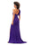 Ashley Lauren 11290 ON SALE SIZE 14 ORCHID One Shoulder Scuba Gown