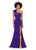 Ashley Lauren 11290 ON SALE SIZE 14 ORCHID One Shoulder Scuba Gown