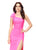 Ashley Lauren 11290 ON SALE SIZE 14 ORCHID One Shoulder Scuba Gown
