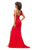 Ashley Lauren 11290 ON SALE SIZE 14 ORCHID One Shoulder Scuba Gown