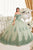 Floral Off the Shoulder Ball Gown 15701