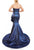 Terani Couture 241E2405 Trumpet Strapless Evening Dress
