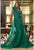 Terani 242M3342 One Shoulder Flowers Appliques Fitted Gown