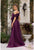 Terani 242M3342 One Shoulder Flowers Appliques Fitted Gown
