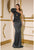 Terani 251E4578 One Shoulder Fitted Gown