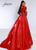 Johnathan Kayne 2692 Shimmer Satin A-line Pockets  Dress