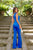 Ava Presley 28226 ON SALE SIZE 6  Asymmetrical Neckline Jumpsuit