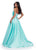 Ashley Lauren 11609 Strapless Mikado Ball Gown