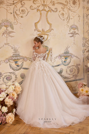 Communion Flower Girl Dress Celestial 3844