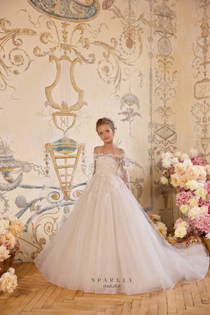 Communion Flower Girl Dress Celestial 3844