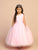 Daisy Embroidered  Flower Girl Gown 5864