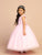 Daisy Embroidered  Flower Girl Gown 5864