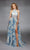 Alyce Paris 61753 Elegant Halter Neckline A-Line Ruffle Gown
