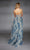 Alyce Paris 61753 Elegant Halter Neckline A-Line Ruffle Gown