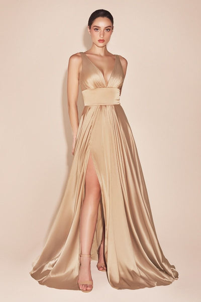 green emerald velvet dress Silky Satin Midi Gold