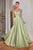 Strapless A-line  Evening Gown La Divine 7496
