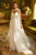 Lace Trumpet with Cape Wedding Dress  GL3532