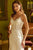 Lace Trumpet with Cape Wedding Dress  GL3532