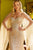 Jewel-Embellished Trumpet Gown with Cape GL3585