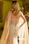 Jewel-Embellished Trumpet Gown with Cape GL3585