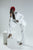 Satin White Women Suit SUIT002