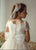 Short Sleeves Spanish Communion Gown X114