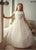 Short Sleeves Spanish Communion Gown X114