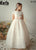 Short Sleeves Spanish Communion Gown X115