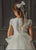 Short Sleeves Spanish Communion Gown Marla X186