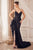 Andrea & Leo A1228 Fitted Lace Long Dress