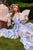 Andrea & Leo A1336 Floral Printed Ruffle Gown
