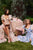 Andrea & Leo A1336 Floral Printed Ruffle Gown