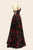 Andrea & Leo Couture A1465 A-Line Roses Print Gown