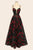 Andrea & Leo Couture A1465 A-Line Roses Print Gown
