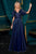 A-line Flutter Sleeves  Evening Dress LaDivine CC447