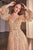 Long Sleeves A-line  Dress La Divine CD0240