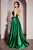 Strapless Satin A-Line Dress CD378