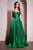 Strapless Satin A-Line Dress CD378