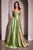 Strapless Satin A-Line Dress CD378