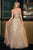 Crystal Embellished Long Dress La Divine CD724
