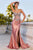 Crystal Strapless Fitted Dress La Divine CD736