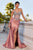 Crystal Strapless Fitted Dress La Divine CD736